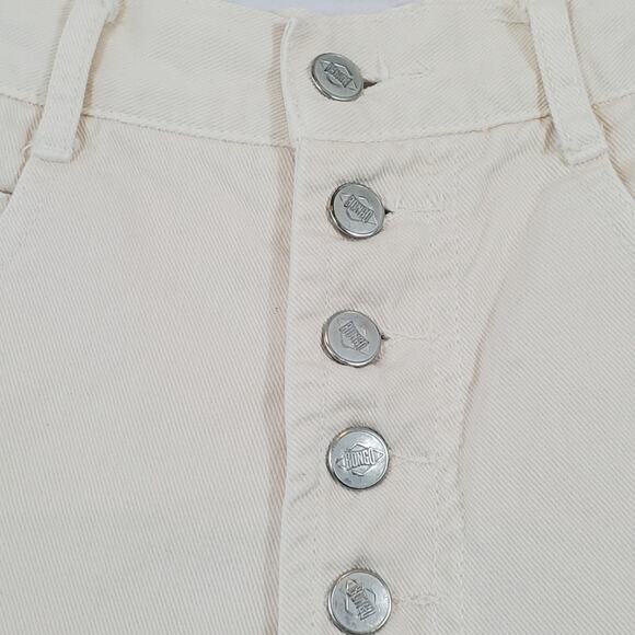 Bongo Vintage 90s Denim Short Jean 7 High Rise - Picture 3 of 7